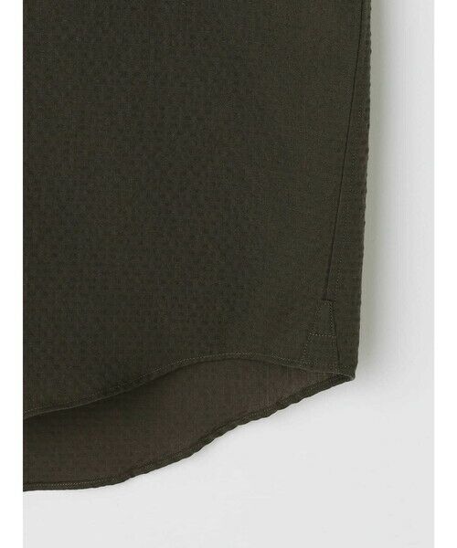 Aquascutum / アクアスキュータム シャツ・ブラウス | (Summer)Crinkle Plain Short Sleeve Shirt | 詳細4
