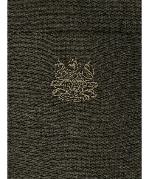 Aquascutum / アクアスキュータム シャツ・ブラウス | (Summer)Crinkle Plain Short Sleeve Shirt | 詳細5