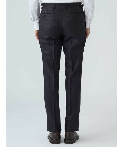 Aquascutum / アクアスキュータム スラックス・ドレスパンツ | S140's Navy Trousers | 詳細4