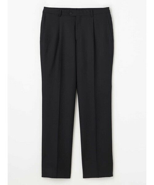 Aquascutum / アクアスキュータム スラックス・ドレスパンツ | S140's Navy Trousers | 詳細6