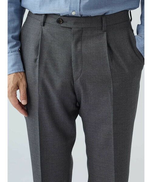 Aquascutum / アクアスキュータム スラックス・ドレスパンツ | Plain Twill Trousers | 詳細2