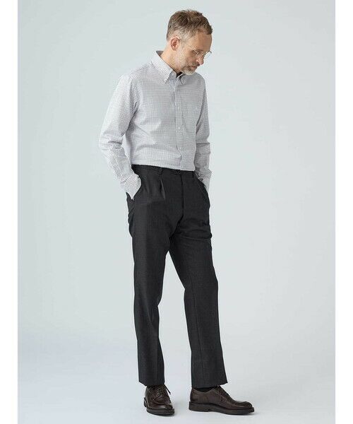 Aquascutum / アクアスキュータム スラックス・ドレスパンツ | Plain Twill Trousers | 詳細5