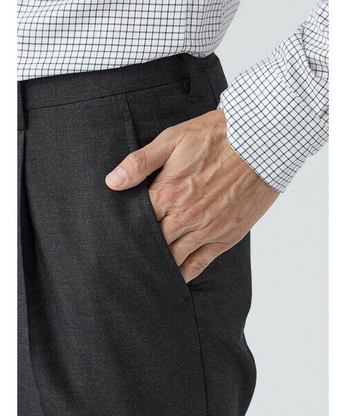 Aquascutum / アクアスキュータム スラックス・ドレスパンツ | Plain Twill Trousers | 詳細9