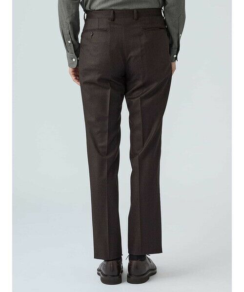 Aquascutum / アクアスキュータム スラックス・ドレスパンツ | Light Flannel Trousers | 詳細8