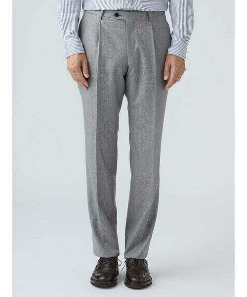 Aquascutum / アクアスキュータム スラックス・ドレスパンツ | Flannnel Trousers | 詳細2