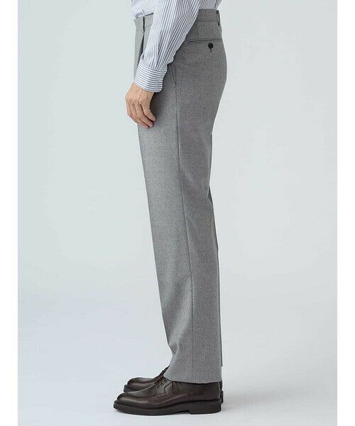 Aquascutum / アクアスキュータム スラックス・ドレスパンツ | Flannnel Trousers | 詳細3