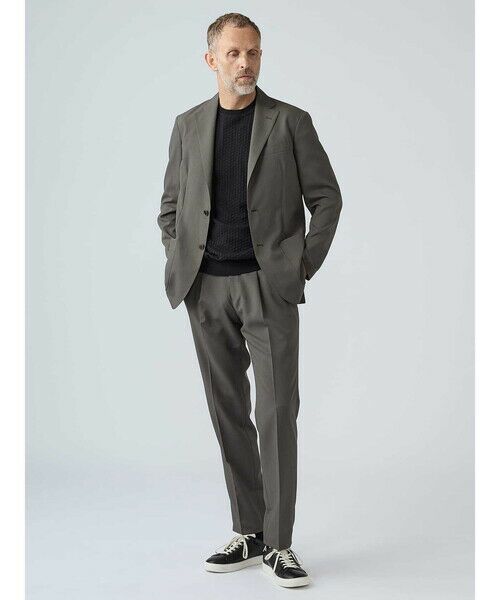Aquascutum / アクアスキュータム スラックス・ドレスパンツ | 【セットアップ対応】TEC.3 Dobby Pants | 詳細1