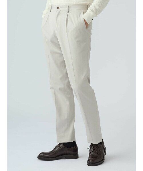 Aquascutum / アクアスキュータム スラックス・ドレスパンツ | One Wash Twill Chino Pants（ﾍﾞｰｼﾞｭ）