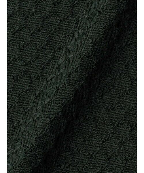 Aquascutum / アクアスキュータム ニット・セーター | Honeycomb jaquard Short-Sleeve | 詳細17