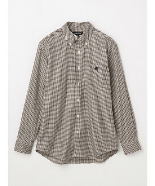 Aquascutum / アクアスキュータム シャツ・ブラウス | 【KING SIZE】ミニクラブチェックシャツ（ﾈｲﾋﾞｰ）