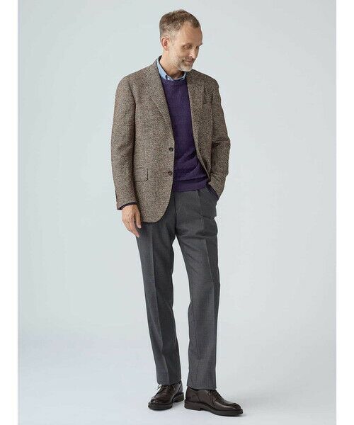 Aquascutum / アクアスキュータム テーラードジャケット | Deer Houndstooth Jacket | 詳細1