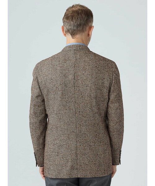 Aquascutum / アクアスキュータム テーラードジャケット | Deer Houndstooth Jacket | 詳細4