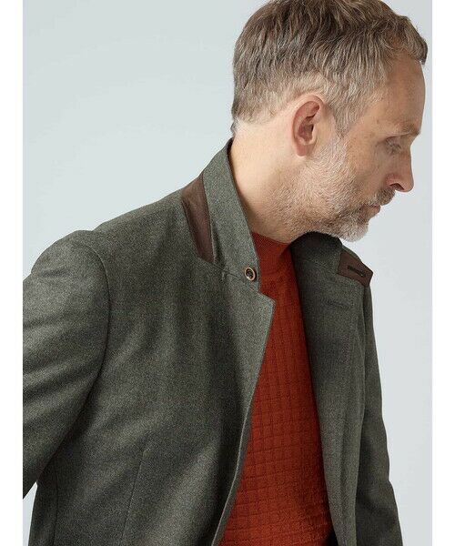 Aquascutum / アクアスキュータム テーラードジャケット | Light  Flannel Jacket | 詳細1