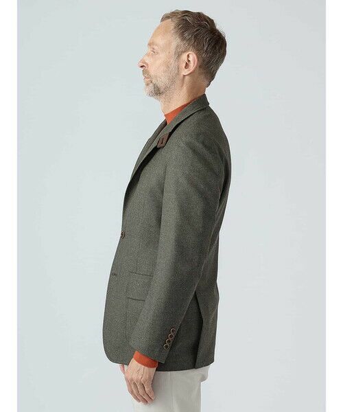 Aquascutum / アクアスキュータム テーラードジャケット | Light  Flannel Jacket | 詳細3