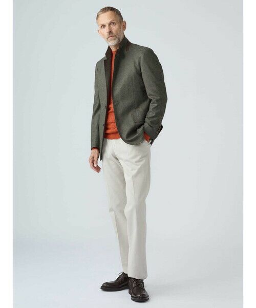 Aquascutum / アクアスキュータム テーラードジャケット | Light  Flannel Jacket | 詳細6