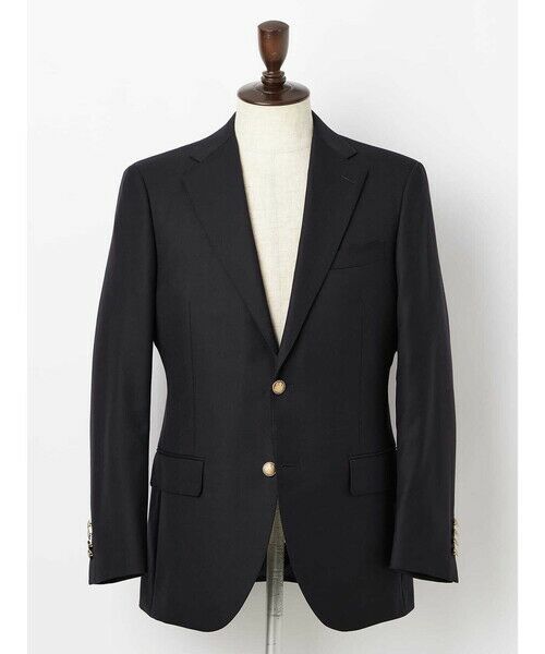 Aquascutum / アクアスキュータム テーラードジャケット | Navy Blazer | 詳細6