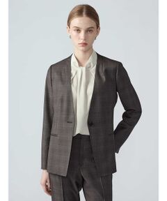 Aquascutum / アクアスキュータム テーラードジャケット | 【セットアップ対応】REDAグレンチェックジャケット