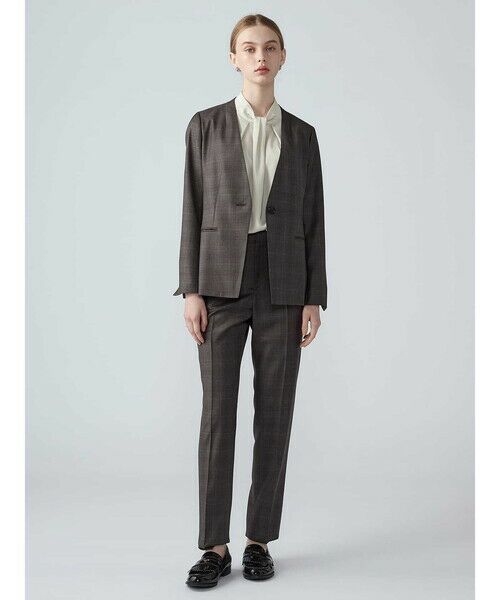 Aquascutum / アクアスキュータム テーラードジャケット | 【セットアップ対応】REDAグレンチェックジャケット | 詳細1