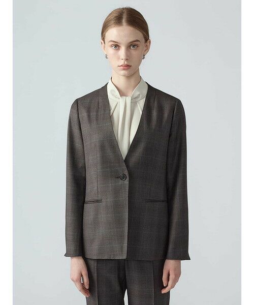 Aquascutum / アクアスキュータム テーラードジャケット | 【セットアップ対応】REDAグレンチェックジャケット | 詳細2