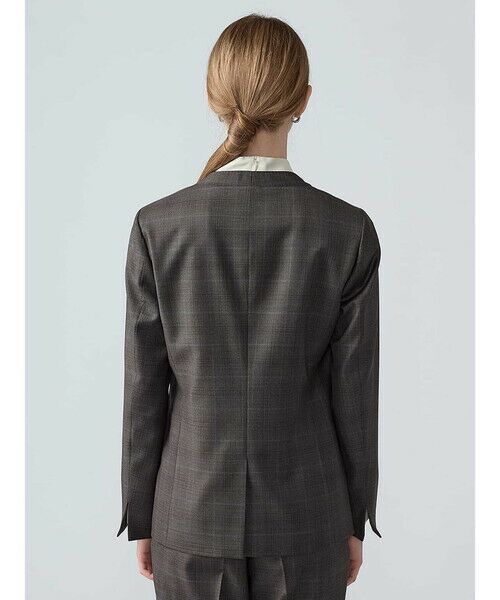 Aquascutum / アクアスキュータム テーラードジャケット | 【セットアップ対応】REDAグレンチェックジャケット | 詳細4
