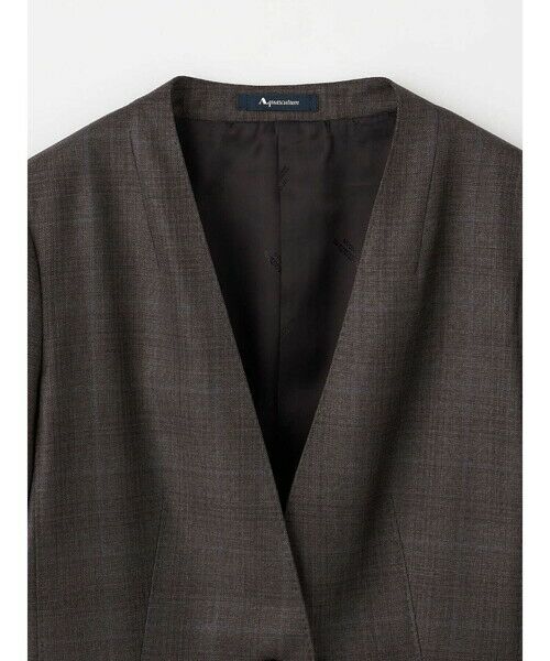 Aquascutum / アクアスキュータム テーラードジャケット | 【セットアップ対応】REDAグレンチェックジャケット | 詳細8