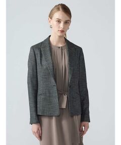 Aquascutum / アクアスキュータム テーラードジャケット | Botto Giuseppe ウールカシミヤムリネジャケット