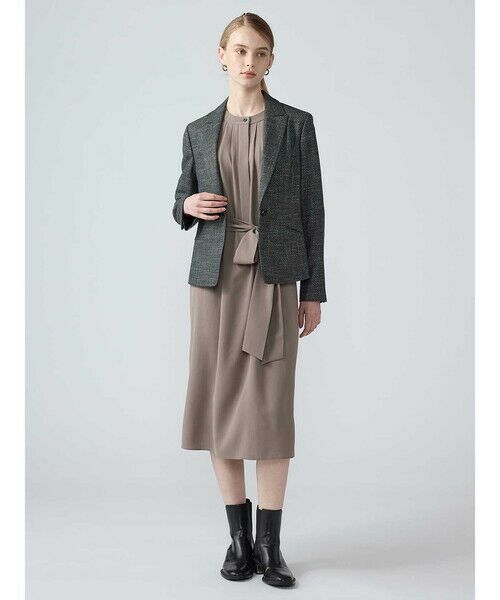 Aquascutum / アクアスキュータム テーラードジャケット | Botto Giuseppe ウールカシミヤムリネジャケット | 詳細1