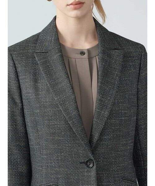 Aquascutum / アクアスキュータム テーラードジャケット | Botto Giuseppe ウールカシミヤムリネジャケット | 詳細6