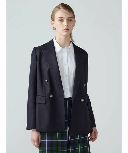 Aquascutum / アクアスキュータム テーラードジャケット | トラディショナルホップサックジャケット（ﾈｲﾋﾞｰ）