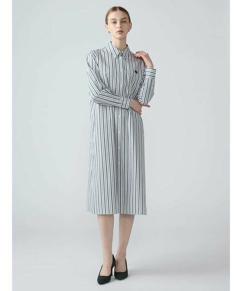 Aquascutum / アクアスキュータム ドレス | THOMAS MASON カラードストライプドレス | 詳細1