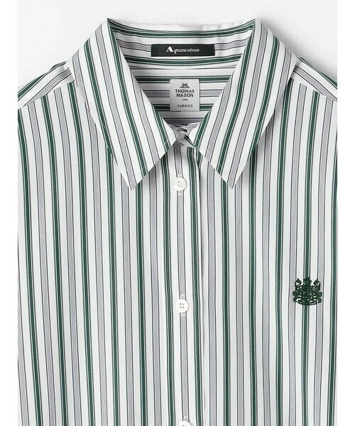 Aquascutum / アクアスキュータム ドレス | THOMAS MASON カラードストライプドレス | 詳細8