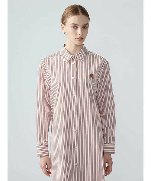 Aquascutum / アクアスキュータム ドレス | THOMAS MASON カラードストライプドレス（ｵﾚﾝｼﾞ）