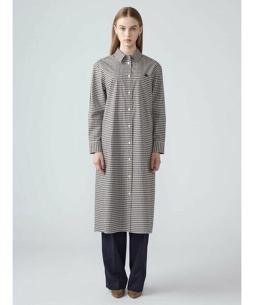 Aquascutum / アクアスキュータム ドレス | THOMAS MASON 別注クラブチェックブロードドレス | 詳細2