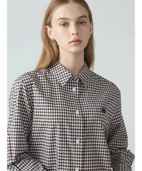 Aquascutum / アクアスキュータム ドレス | THOMAS MASON 別注クラブチェックブロードドレス | 詳細5