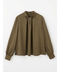 Aquascutum / アクアスキュータム シャツ・ブラウス | クレープサテンブラウス