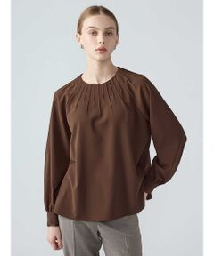 Aquascutum / アクアスキュータム シャツ・ブラウス | プレーンストレッチブラウス