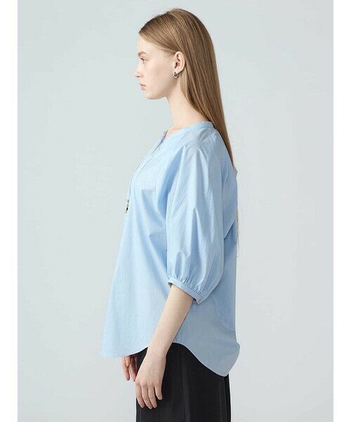 Aquascutum / アクアスキュータム シャツ・ブラウス | シルキータイプライターブラウス | 詳細3