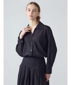 Aquascutum / アクアスキュータム シャツ・ブラウス | 【セットアップ対応】シアートロピカルブラウス