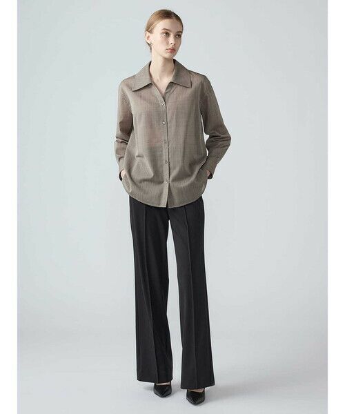 Aquascutum / アクアスキュータム シャツ・ブラウス | 【セットアップ対応】シアートロピカルブラウス | 詳細4