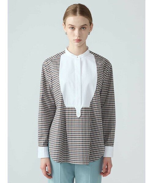 Aquascutum / アクアスキュータム シャツ・ブラウス | THOMAS MASON 別注クラブチェックブロードブラウス | 詳細2