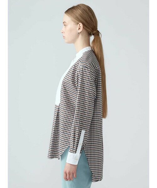 Aquascutum / アクアスキュータム シャツ・ブラウス | THOMAS MASON 別注クラブチェックブロードブラウス | 詳細3