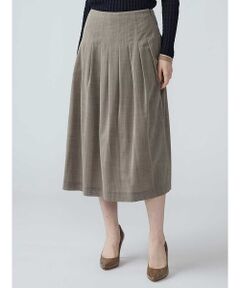 Aquascutum / アクアスキュータム ミニ・ひざ丈スカート | 【セットアップ対応】シアートロピカルスカート