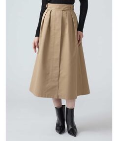 Aquascutum / アクアスキュータム ミニ・ひざ丈スカート | 【セットアップ対応】NEW AQUA TECH トレンチスカート