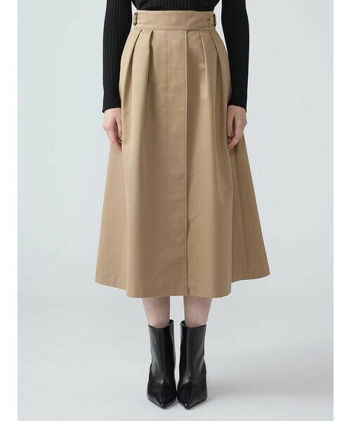 Aquascutum / アクアスキュータム ミニ・ひざ丈スカート | 【セットアップ対応】NEW AQUA TECH トレンチスカート | 詳細2