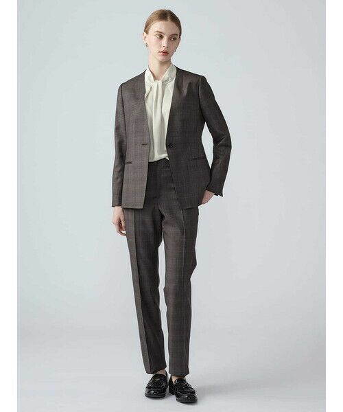 Aquascutum / アクアスキュータム その他パンツ | 【セットアップ対応】REDAグレンチェックテーパードパンツ | 詳細1