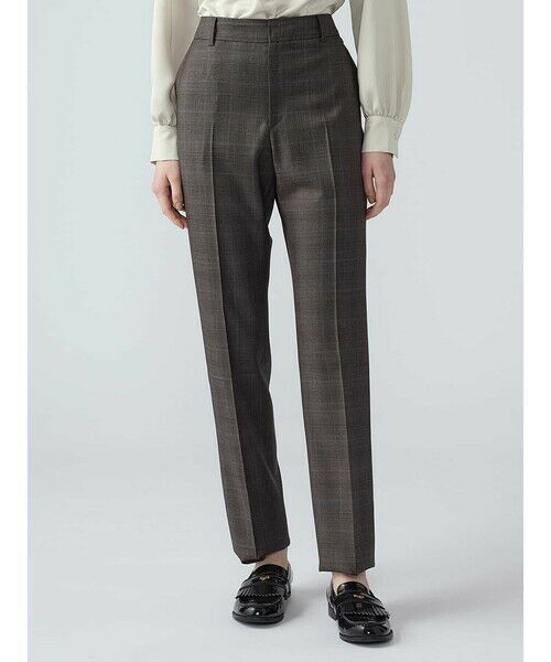 Aquascutum / アクアスキュータム その他パンツ | 【セットアップ対応】REDAグレンチェックテーパードパンツ（ﾀﾞｰｸｸﾞﾚｰ）
