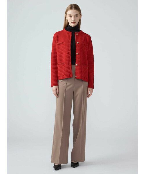 Aquascutum / アクアスキュータム その他パンツ | ストレッチギャバシンワイドパンツ | 詳細12