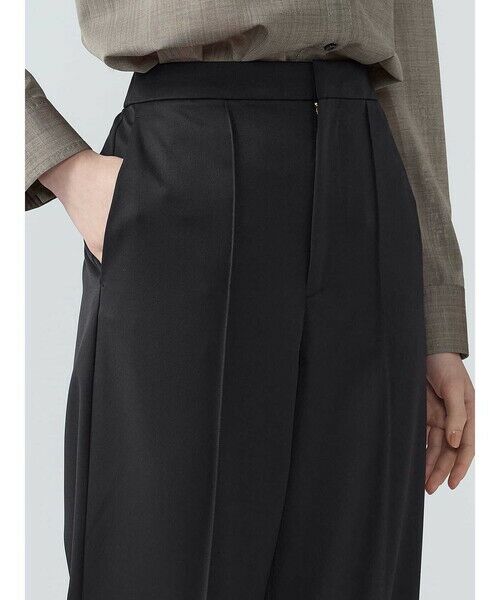 Aquascutum / アクアスキュータム その他パンツ | ストレッチギャバシンワイドパンツ | 詳細18