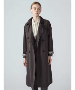 Aquascutum / アクアスキュータム その他アウター | ソレラタフタトレンチコート
