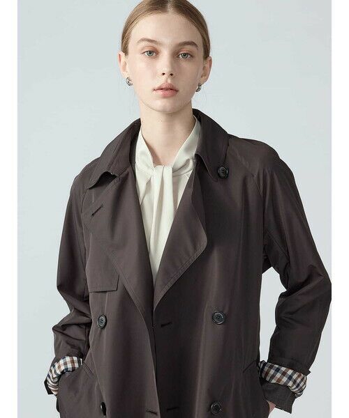 Aquascutum / アクアスキュータム その他アウター | ソレラタフタトレンチコート | 詳細10